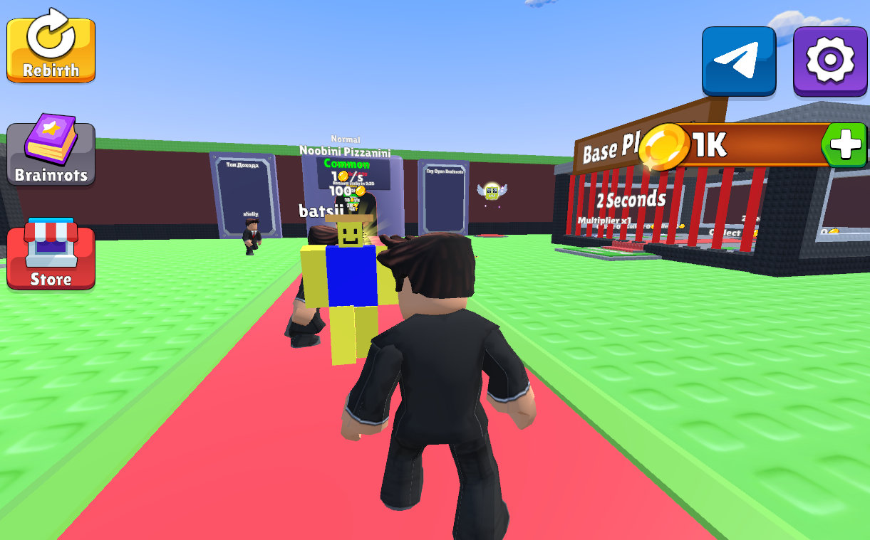 Steal Brainrot Full Original Private Server Game Play Online